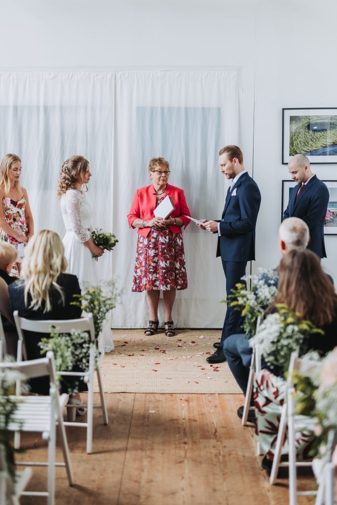 Bröllopsfotograf vigsel